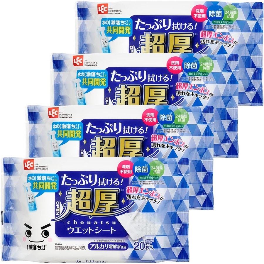 レック 水の激落ち 超厚ウェットシート